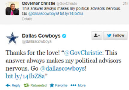 Christie Dallas Tweet