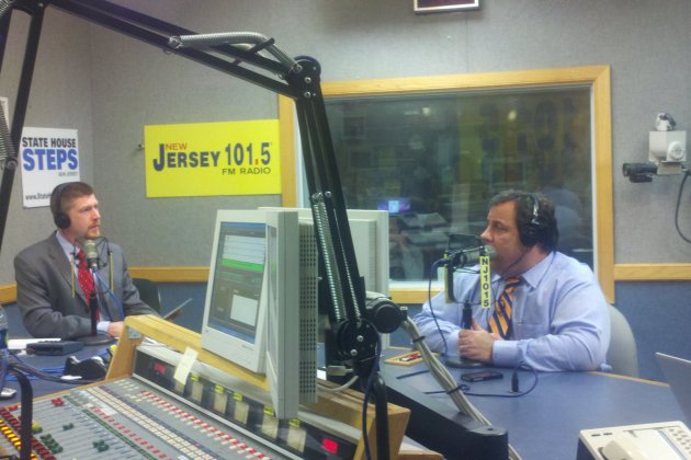 FYI: Governor Christie Taking Calls Tonight on NJ 101.5 at 7:00 PM