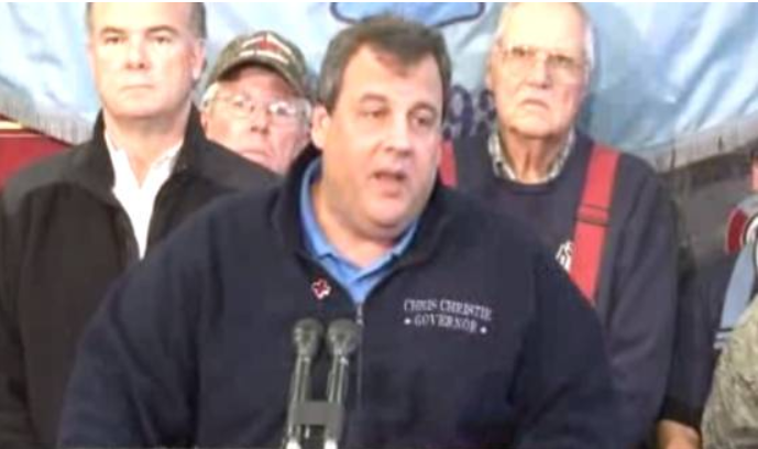 Governor Christie’s Hurricane Sandy/Nor’easter Briefing from Harvey Cedars (VIDEO)