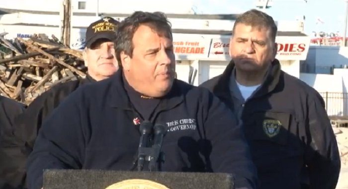 @GovChristie Delivers Hurricane Sandy Briefing from Seaside Park; LBI “Repopulation” Plan Adopted