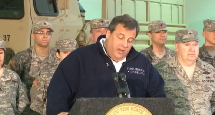 @GovChristie’s Hurricane Sandy & Nor’easter Briefing from Somerset (VIDEO)