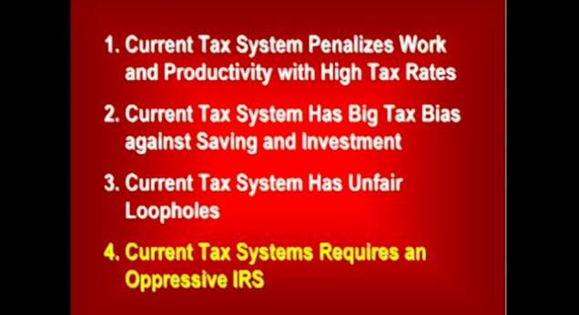Federal Flat Tax vs. National Sales Tax (VIDEO)