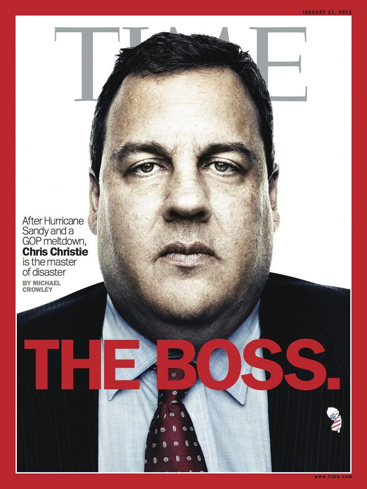 Christie Makes TIME Cover