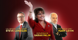 TeaPartyExpress.org is advertising Governor Palin's New Jersey event with this banner.
