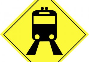 incoming-train-sign