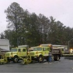 Salem County NJDOT road crews prepare to combat a winter storm. (Photo credit: @GovChristie)