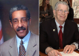 Senators Rice (left) and Thompson (right)