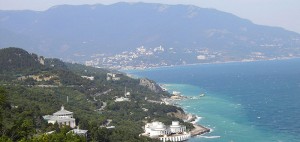 View of Yalta from the Tsar's Path in Crimea