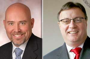 Tom MacArthur (left) and Steve Lonegan (right) are vying for the CD3 GOP nomination.