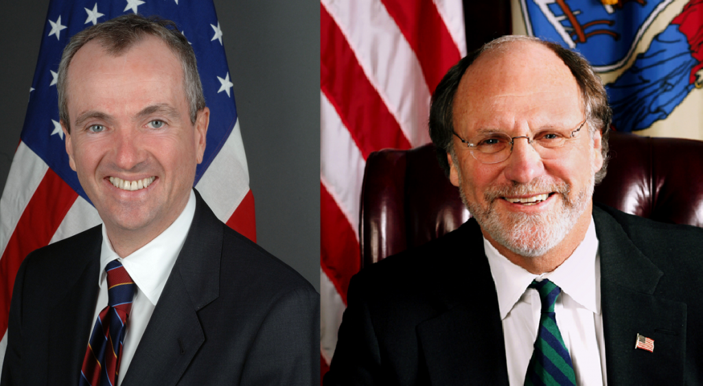 Murphy (left) and Corzine (right)