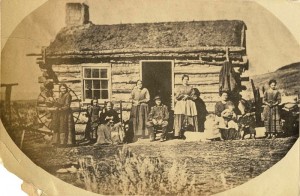 A polygamist family in the 19th century
