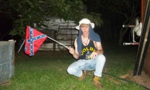 Dylann Roof and Confederate flag - 6-24-15
