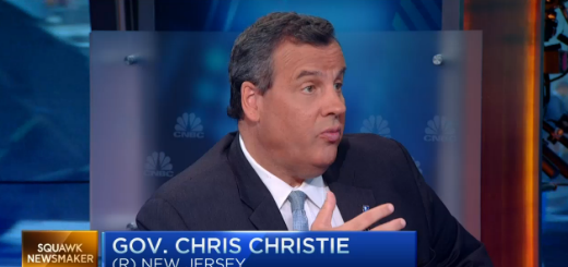 Christie calls on Clinton to end campaign; says own path “is no different than anybody else’s”