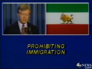 carter prohibiting immigration