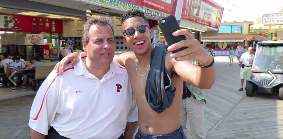 REALITY STAR: Christie finds fans up on the boardwalk (VIDEO)