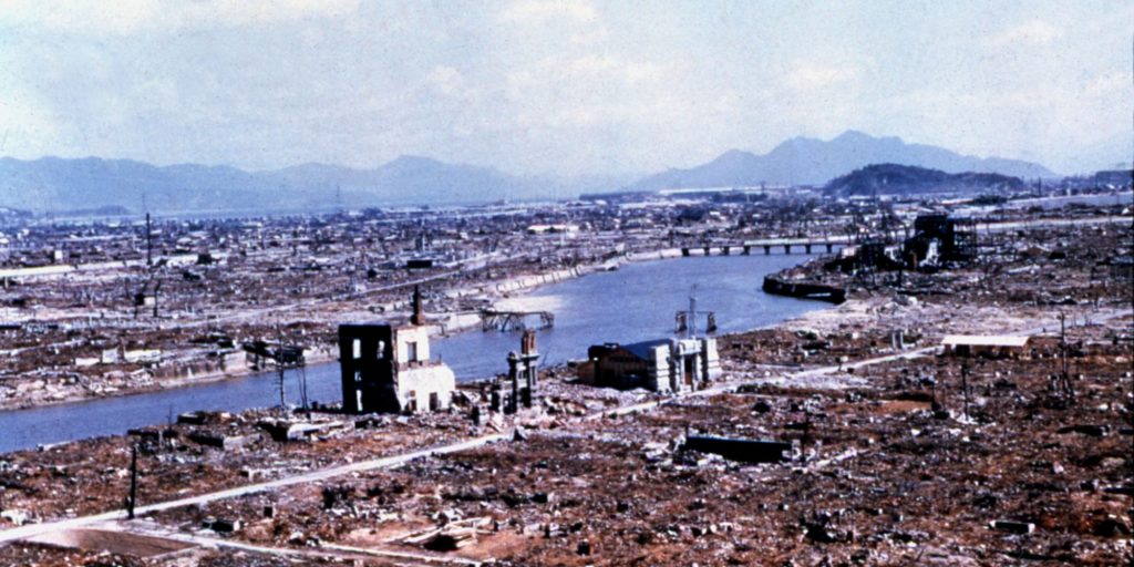 Hiroshima long after the atom bomb (March 1946)