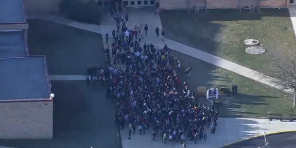 South Jersey high school’s students stage walkout over school safety