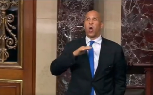 Spartacus returns! And makes an ass out of himself during a #DefundPolice Senate debate.