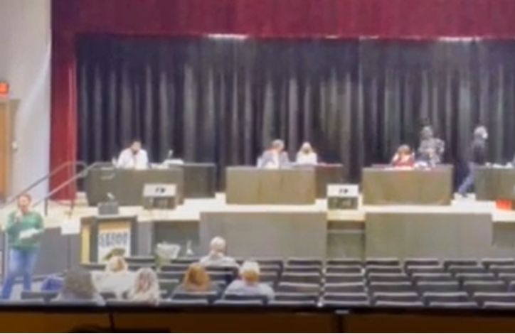 VIDEO: Cedar Grove’s school board didn’t like being challenged, so it abruptly ended the meeting