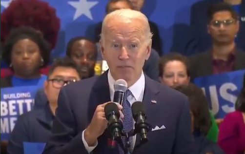 VIDEO: Biden accidentally makes the argument for “assault weapons”