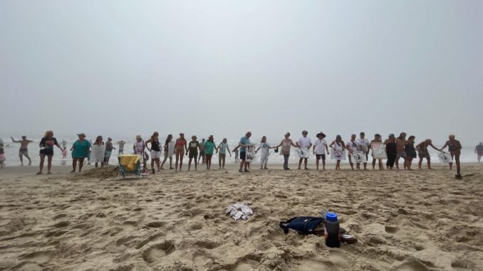protest offshore wind
